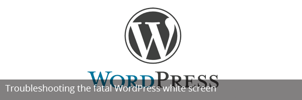 WordPress white screen