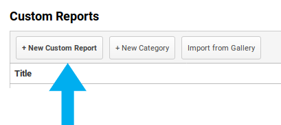 Create a new custom report